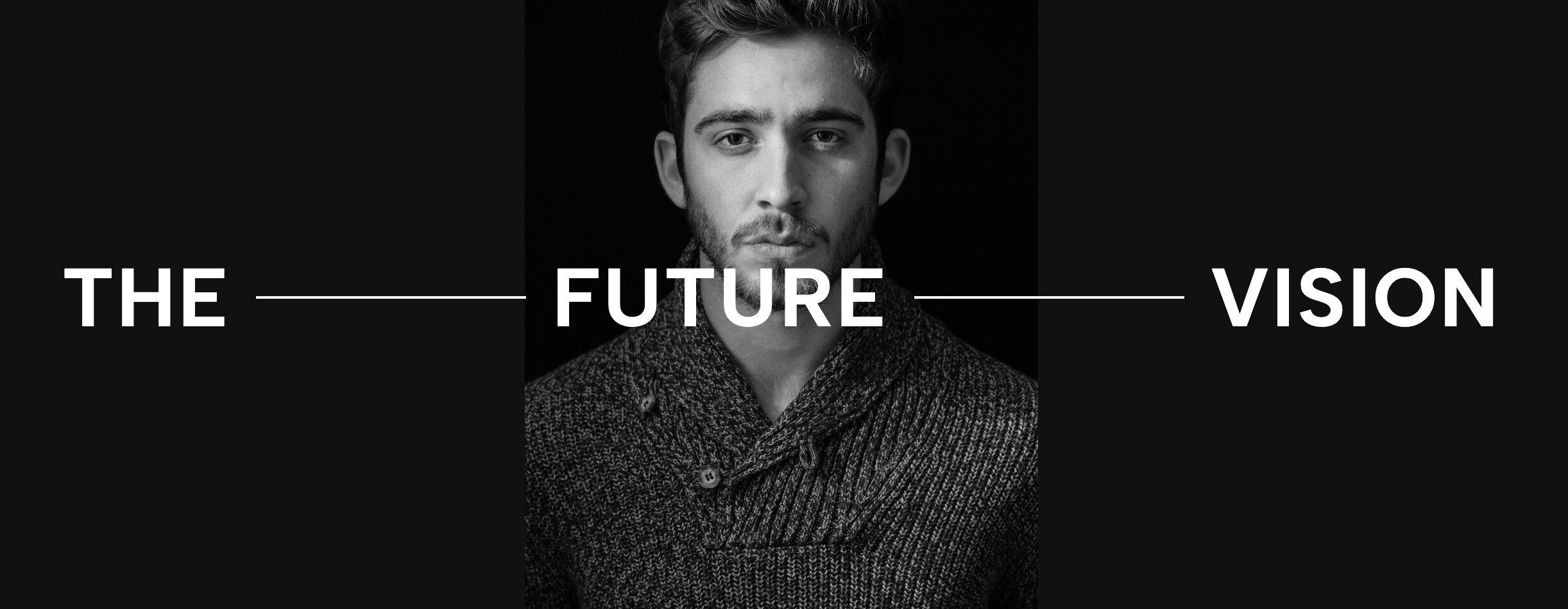 Cinematic Portrait Reveal animation for personal brand websites