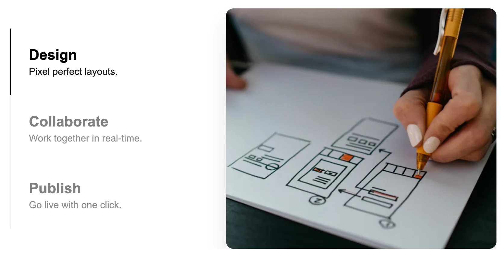 Tabbed Image Showcase
