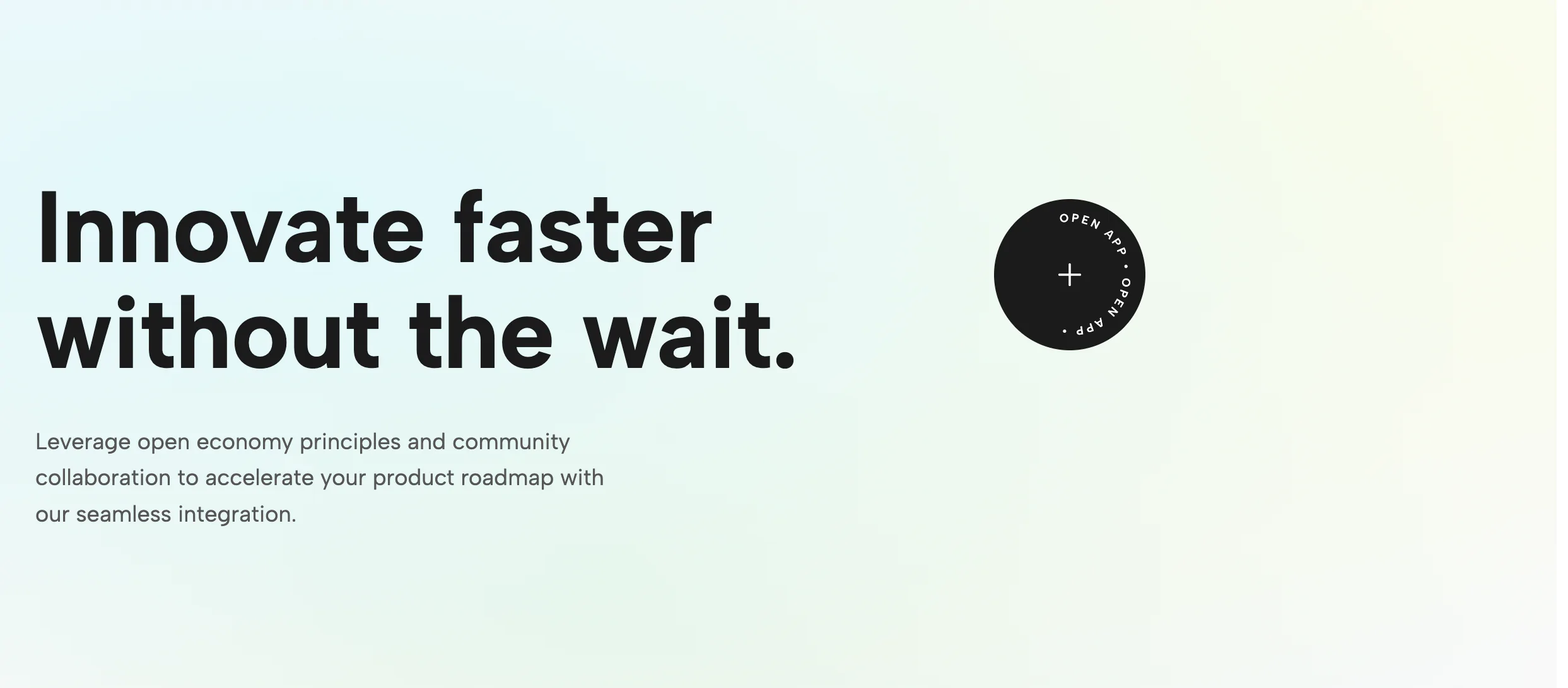 Ethereal Gradient Hero - Modern SaaS Header