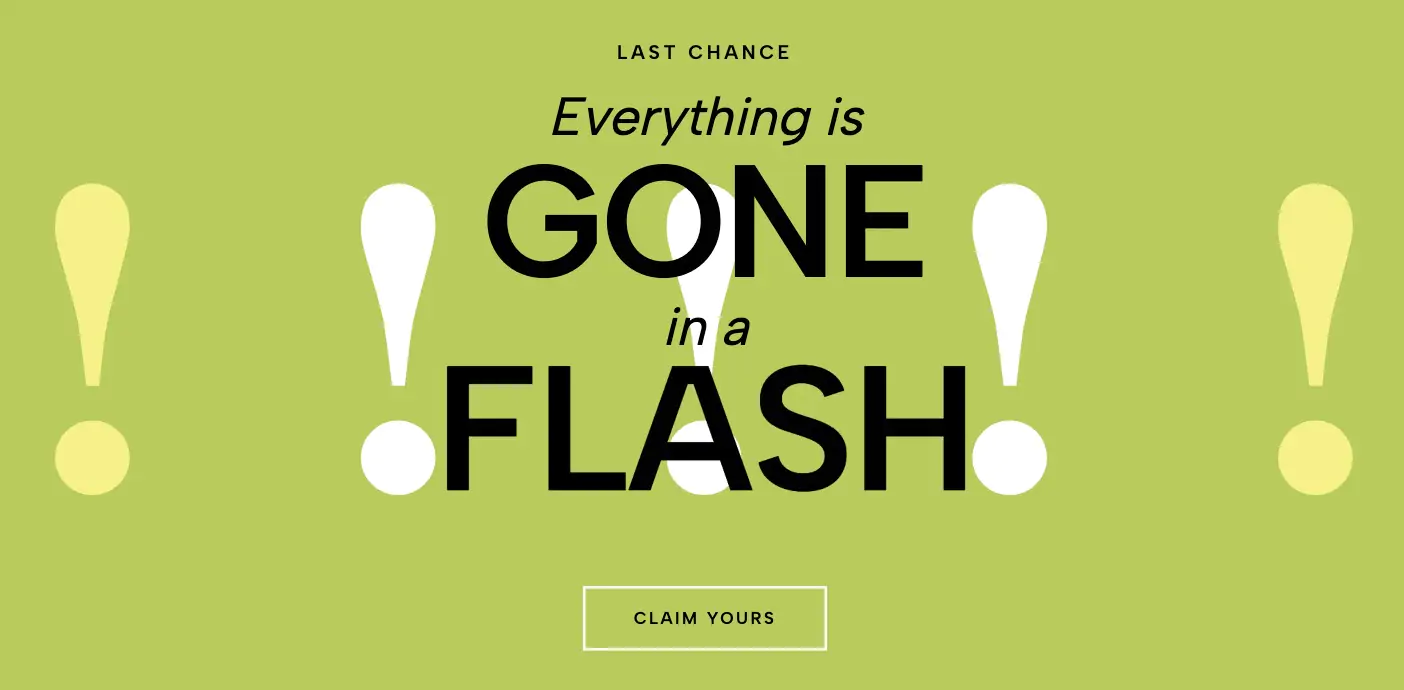Flashing Exclamation Hero