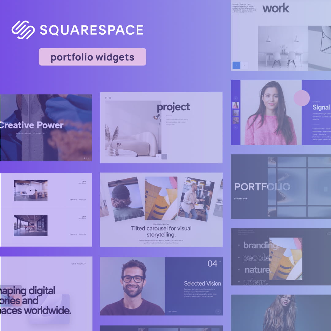 21 Interactive Widgets to Elevate Your Squarespace Portfolio (2026 Guide)