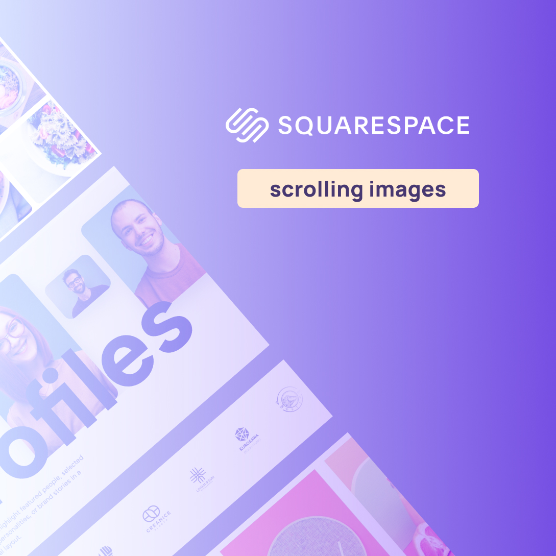 How to Add Squarespace Scrolling Images and Marquees (No Custom CSS)