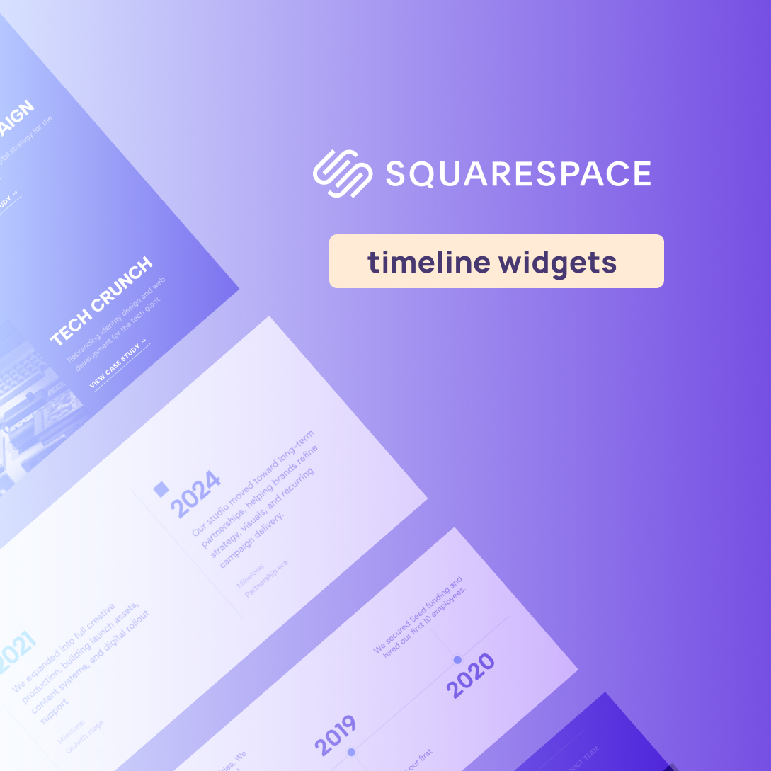 15 Best Squarespace Timeline Templates (Free and Premium)