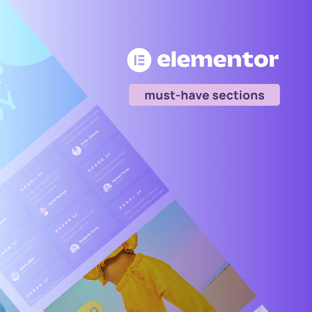 Must-Have Elementor Section Templates (Free Downloads & Premium Kits)