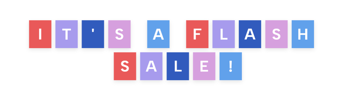 Flipping Blocks Flash Sale