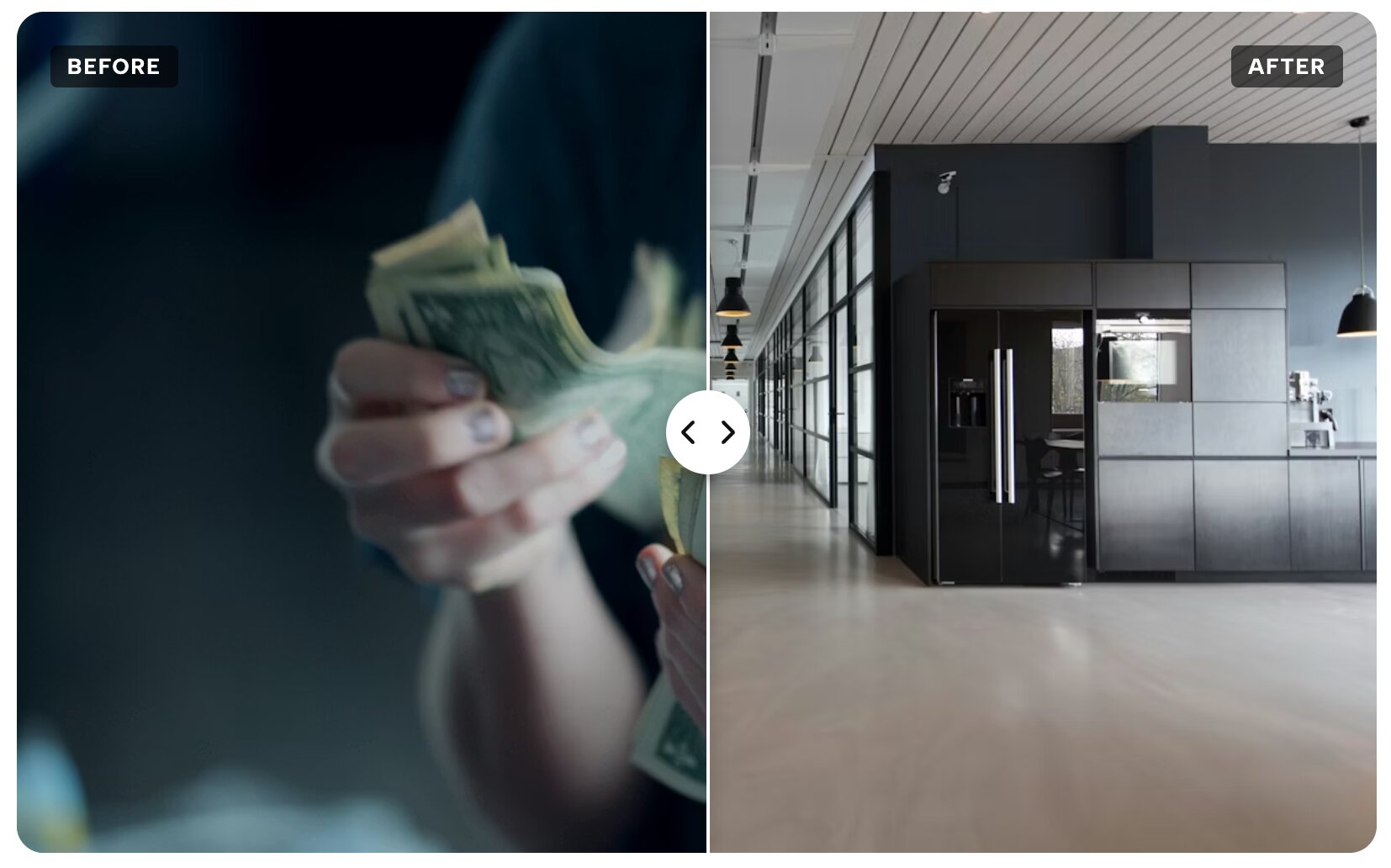Interactive Comparison Slider