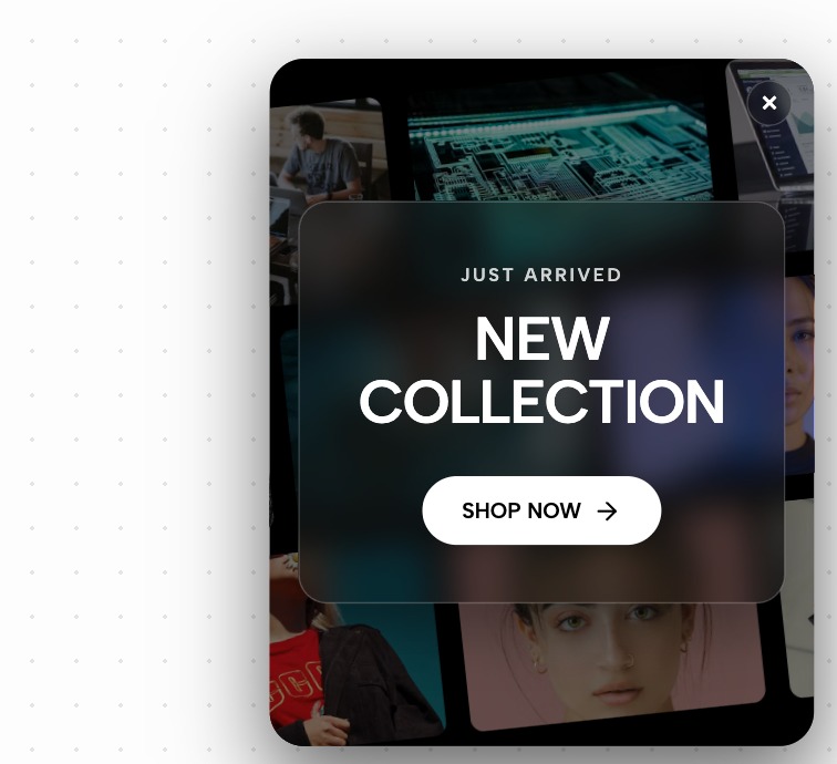 Kinetic Gallery Collection Popover
