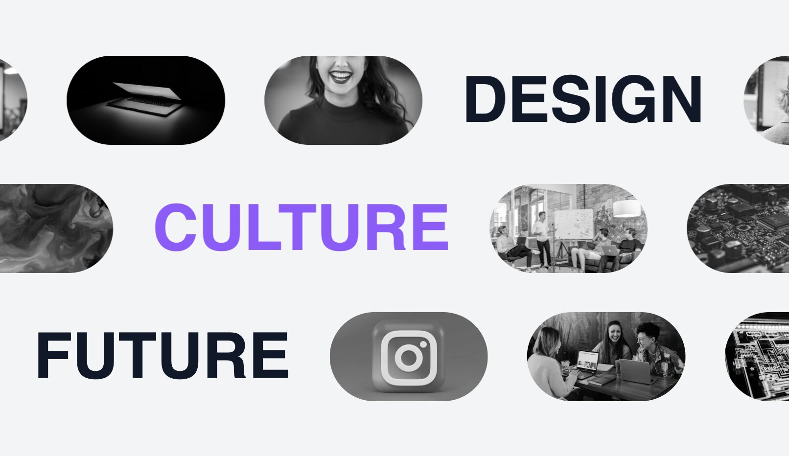 Kinetic Marquee Grid Widget for Squarespace