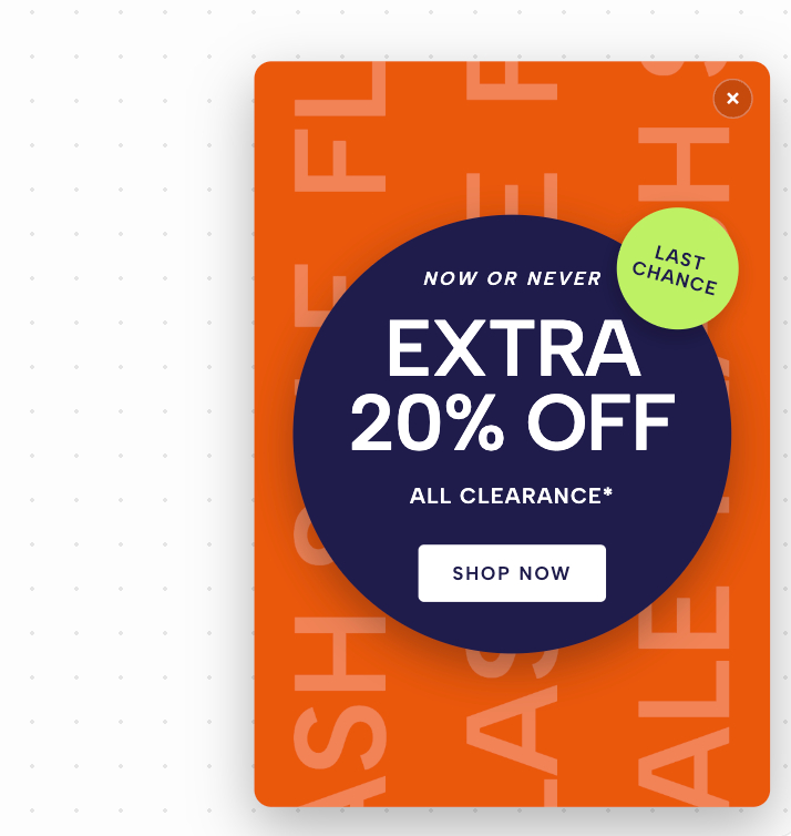 Marquee Circular Promo Popover