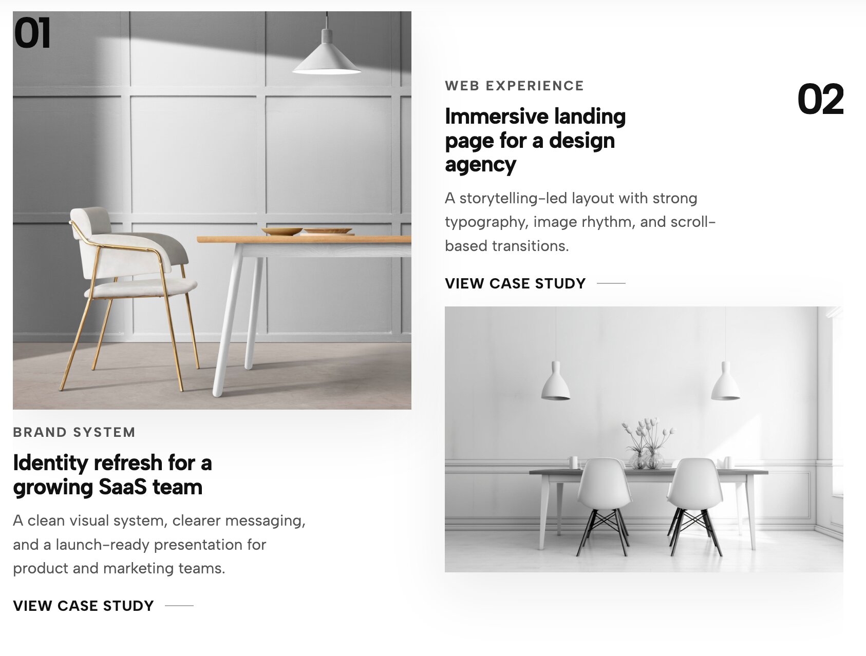 Portfolio Grid Showcase with an interactive masonry gallery and category filtering