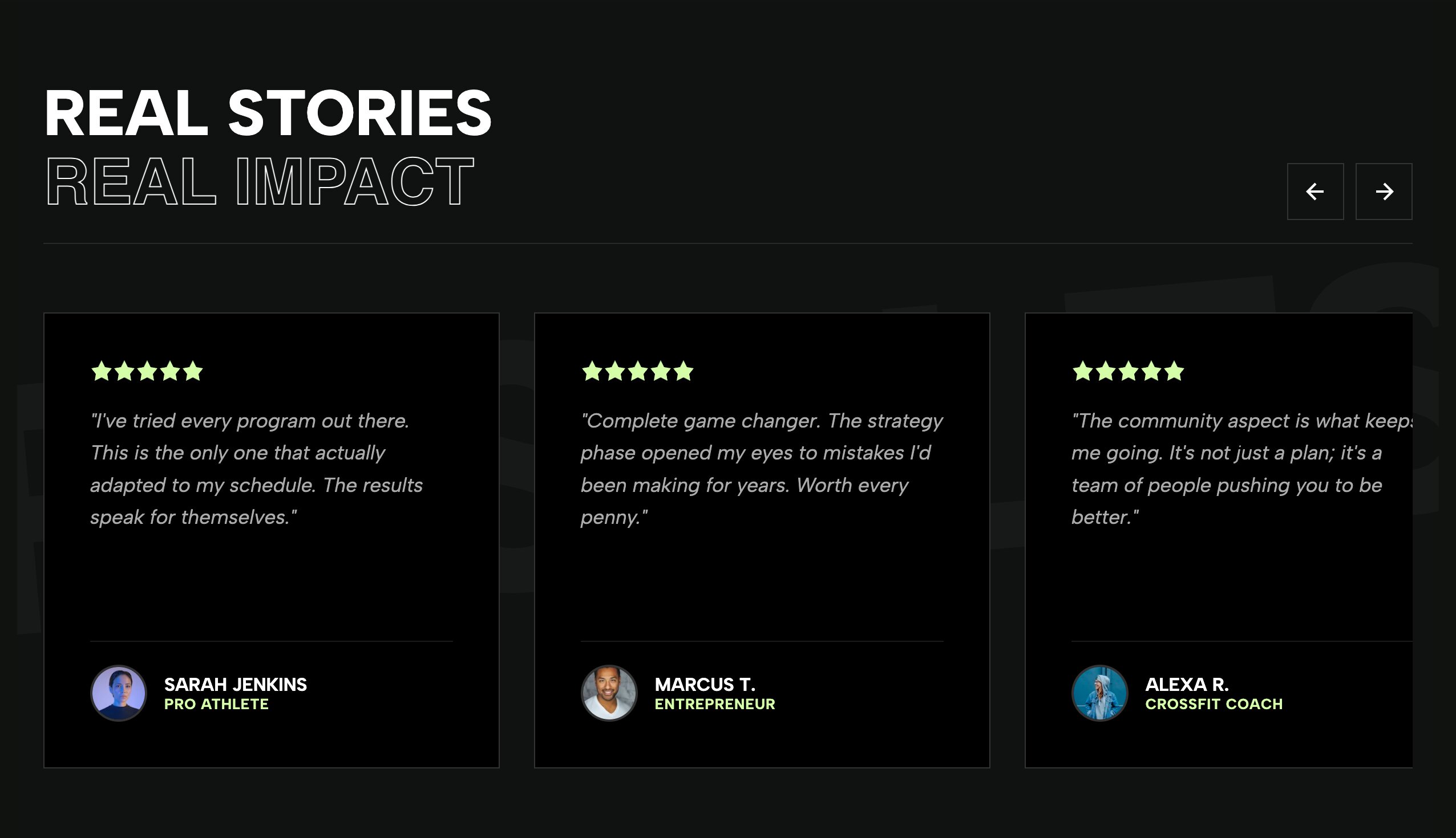 Velocity Testimonials High-Performance Review Slider delivering rapid snappy transitions between reviews