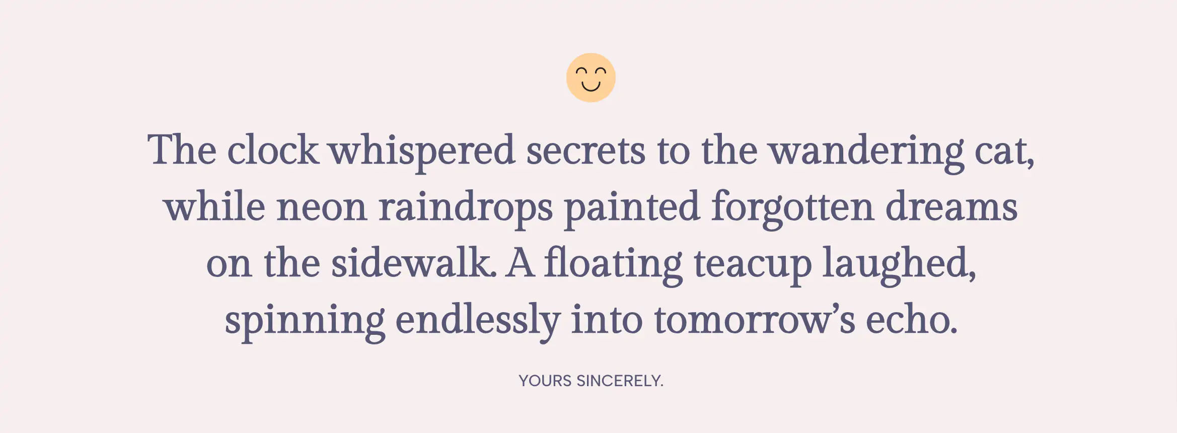 Playful & Expressive Mission Statement Section for Elementor