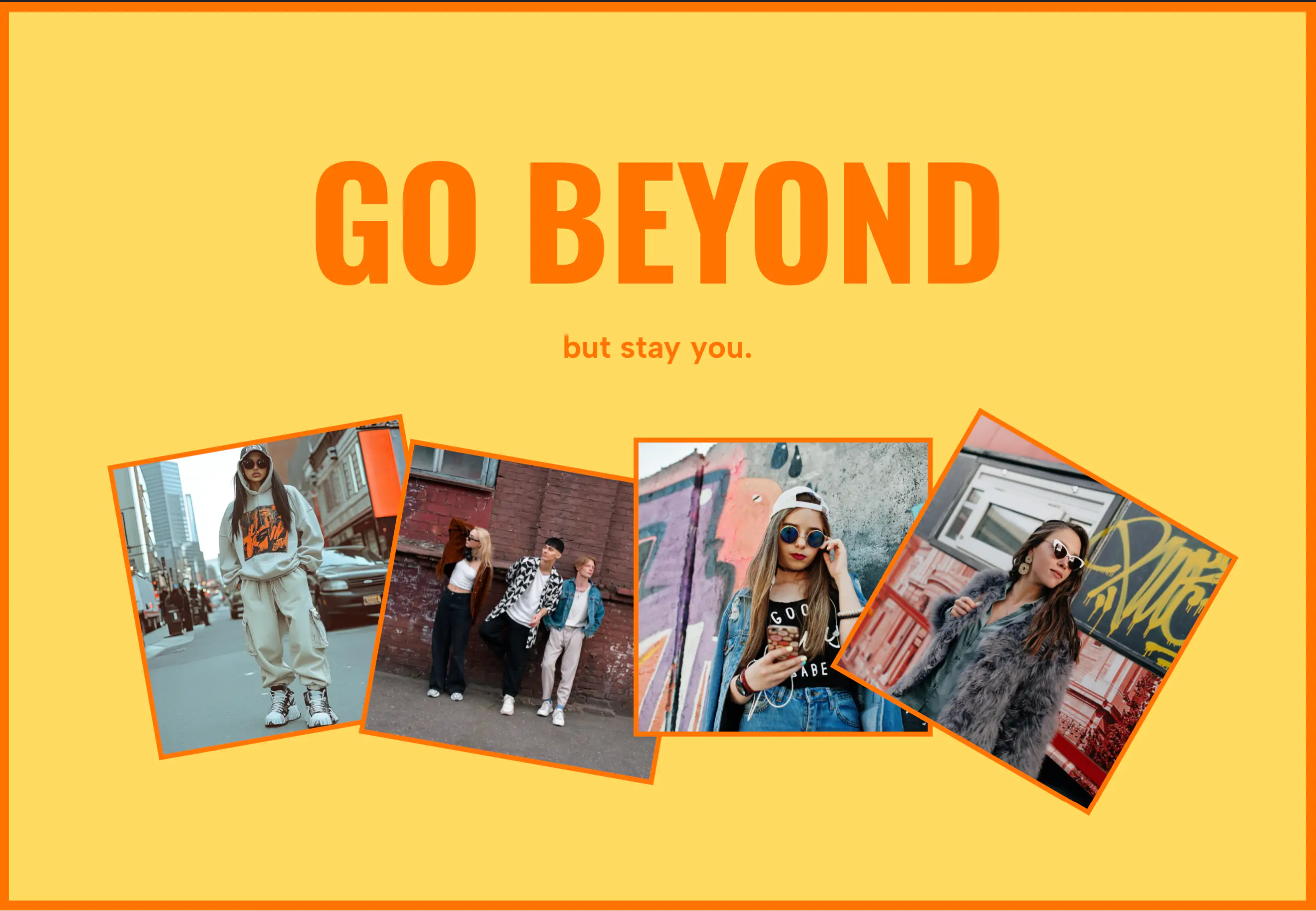 Playful Elementor Rotate Image Grid Hero Section