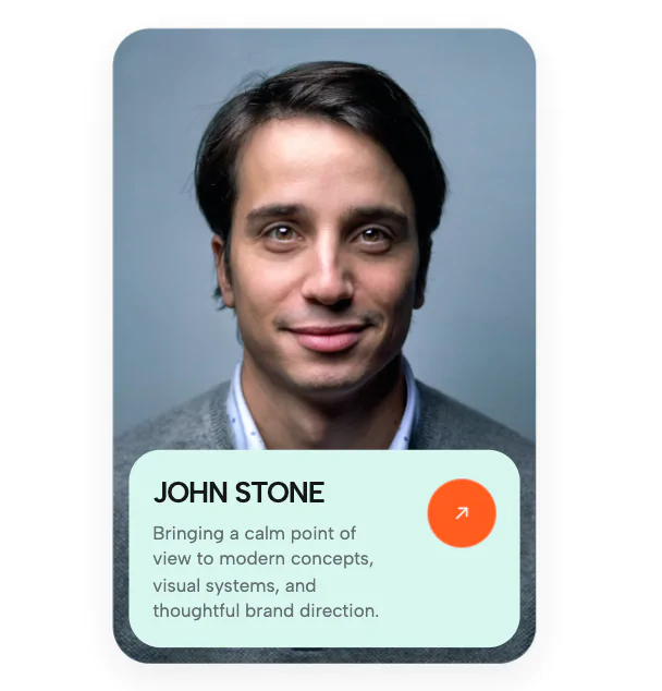 Editorial Team Member Card