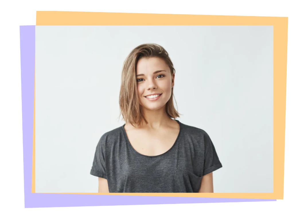 Layered Editorial Image Card
