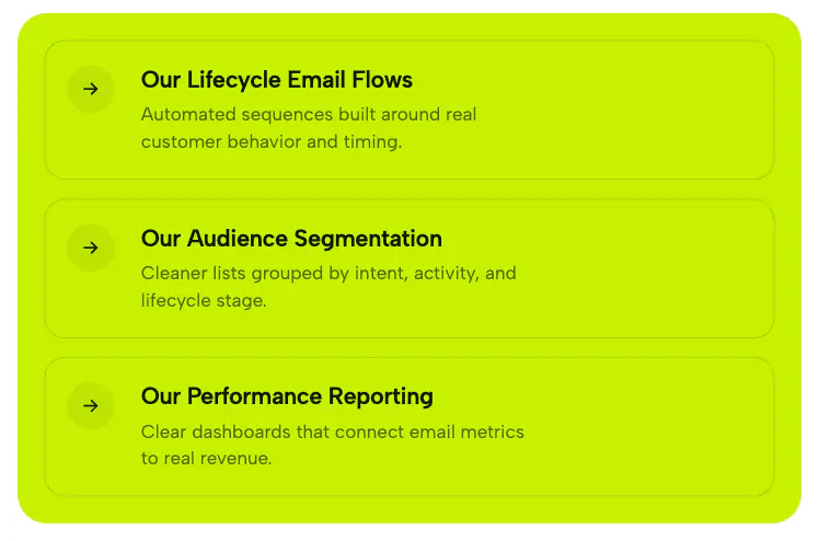 Neon Stack CTA Links