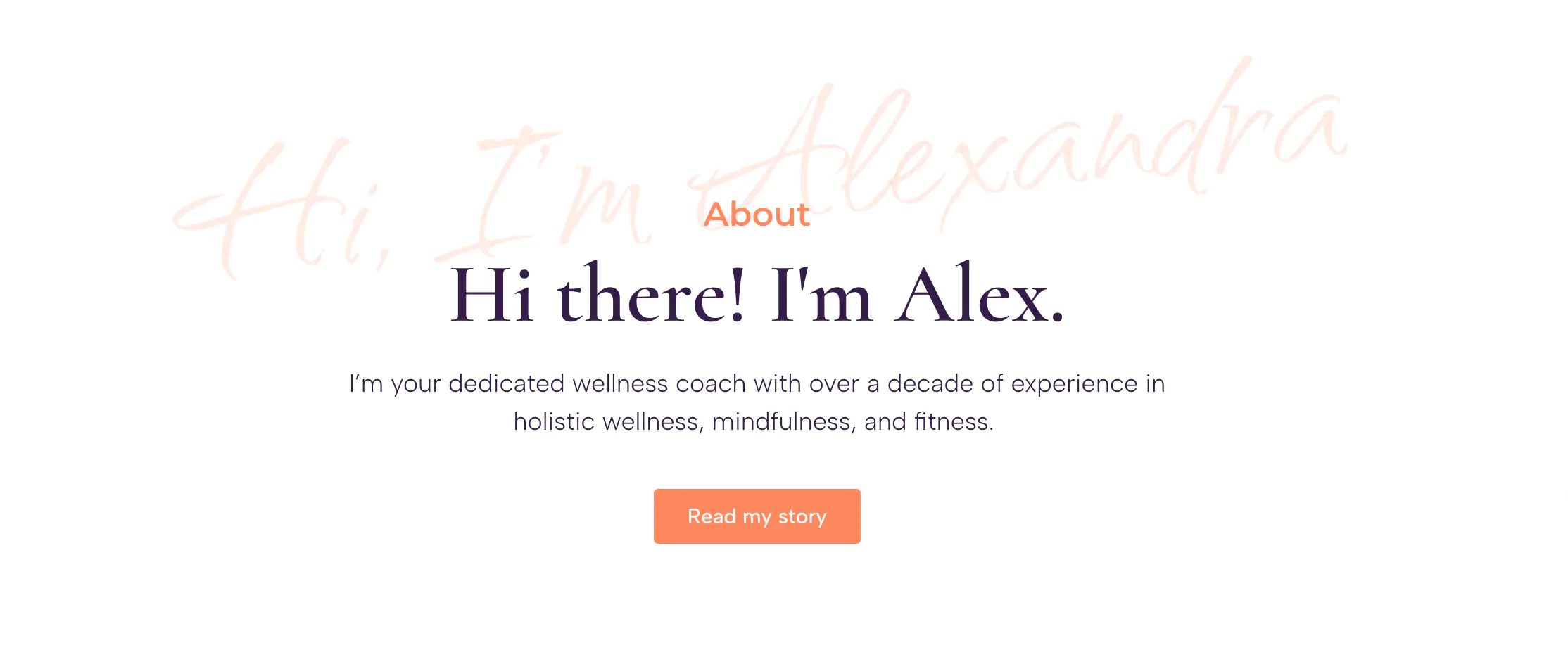 Free Elementor About Section Template