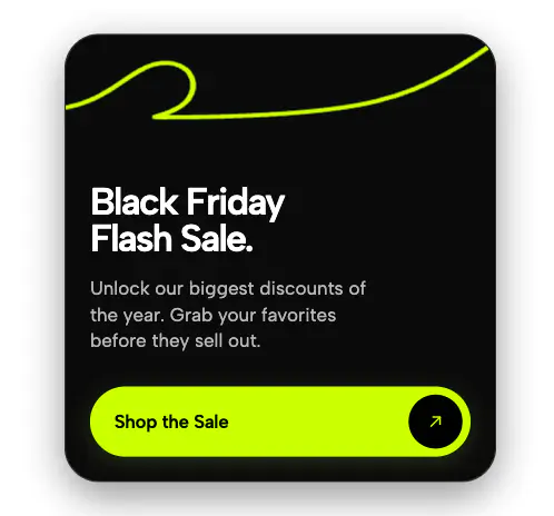 Black Friday CTA Card